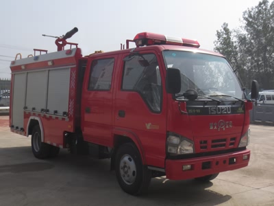 國六五十鈴2噸泡沫消防車