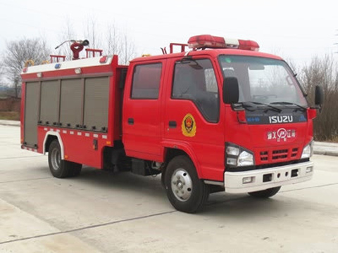 國(guó)六五十鈴2噸水罐消防車(chē)