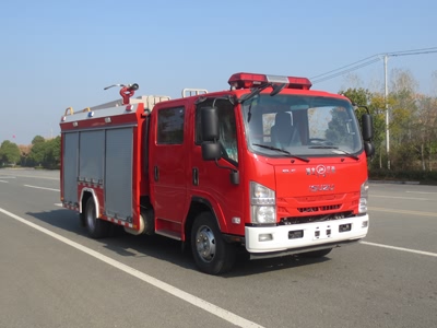 國(guó)六五十鈴3.5噸水罐消防車(chē)