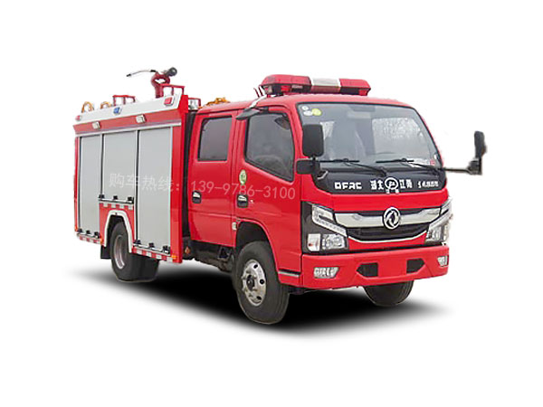 國(guó)六多利卡2.5噸水罐消防車