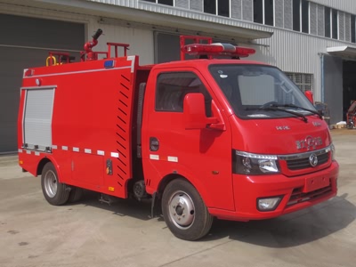 國(guó)六東風(fēng)單排1噸水罐消防車