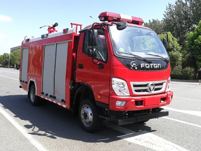 國(guó)六福田2.5噸水罐消防車