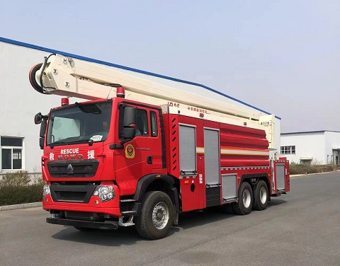 國(guó)六25米舉高噴射消防車(chē)