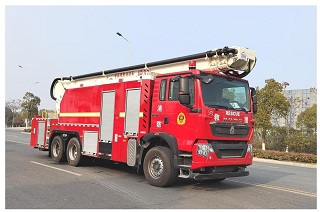 國(guó)六32米舉高噴射消防車(chē)