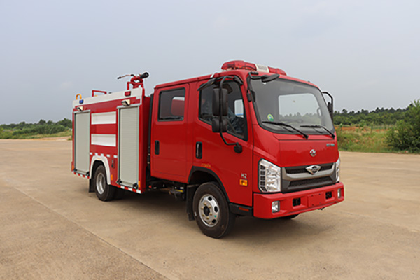 4臺(tái)福田2.6噸消防車已交付
