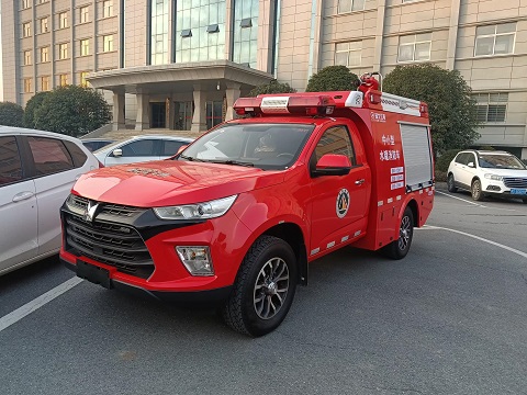 一批消防車輛已交付