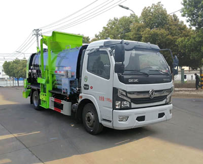國六東風(fēng)6方餐廚垃圾車